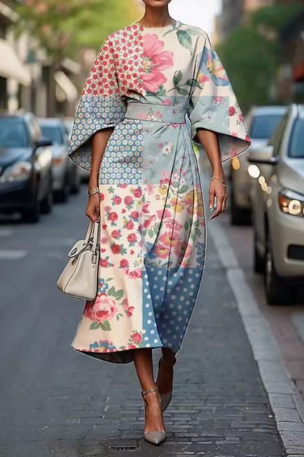 FLORAL | ELEGANT BLOSSOM DRESS