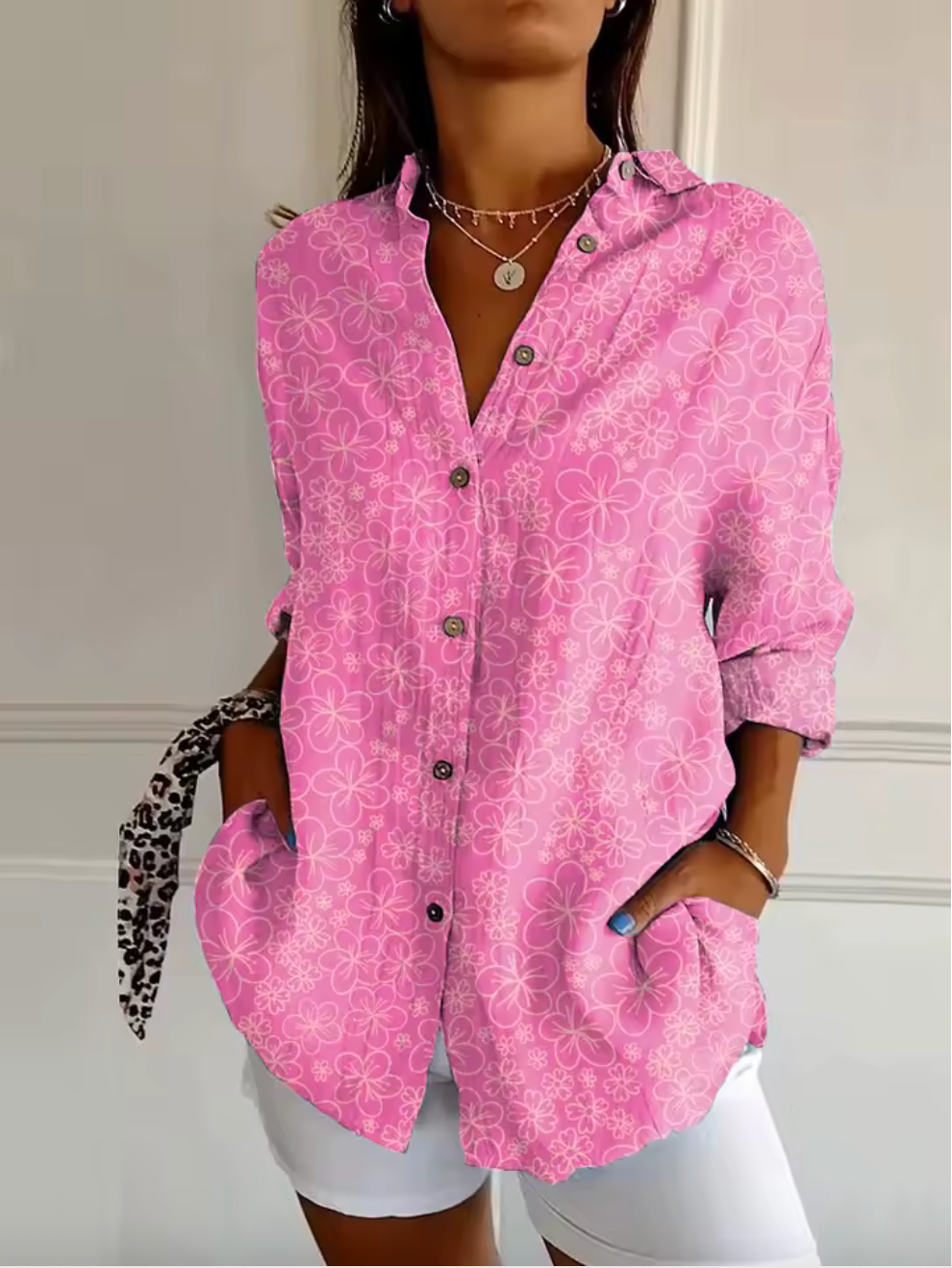 Graceful Bloom Blouse