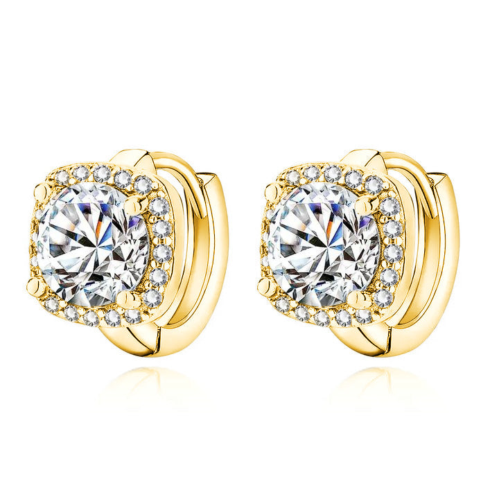 Tinamariel | Diamond Earrings Gold