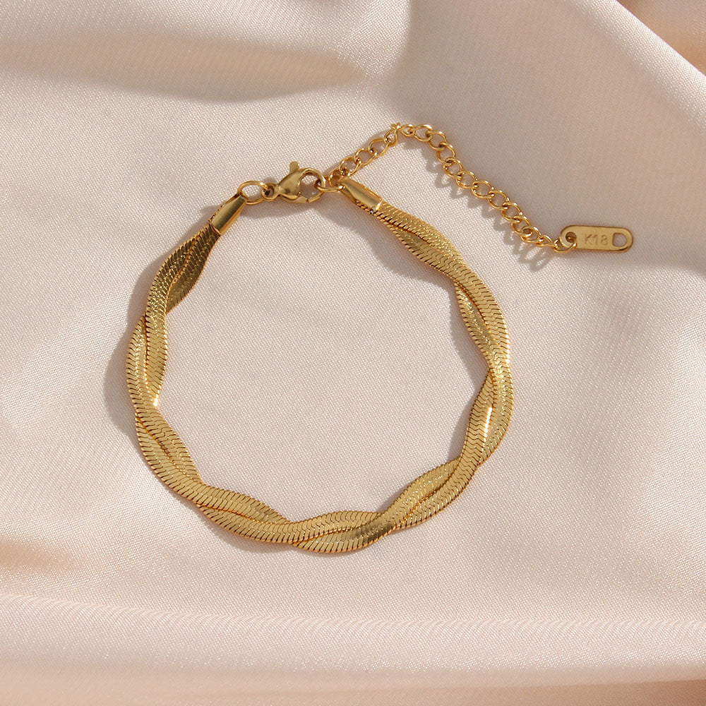 Madiorelle | Twisted Armband Gold