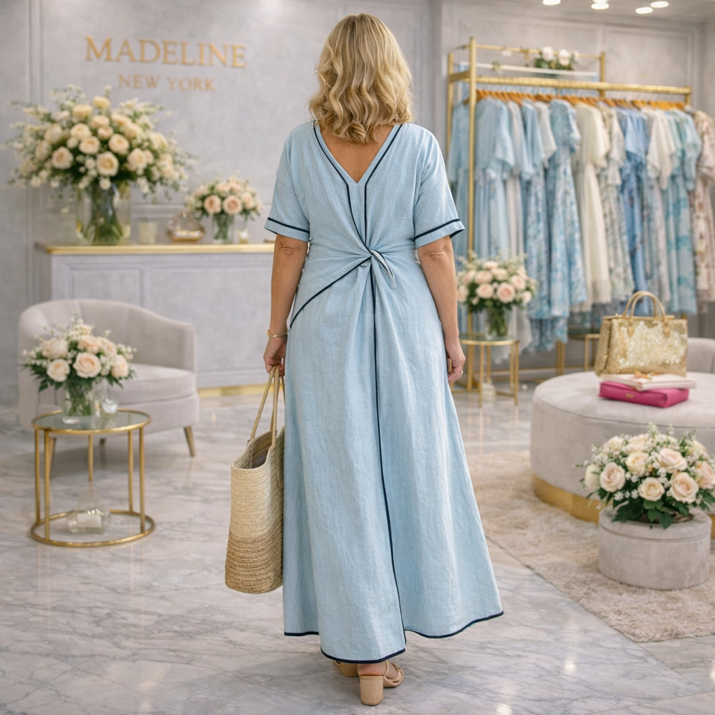Sage Flowy Dress