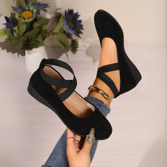 Rosalie | Graceful Closed Wedge Shoes