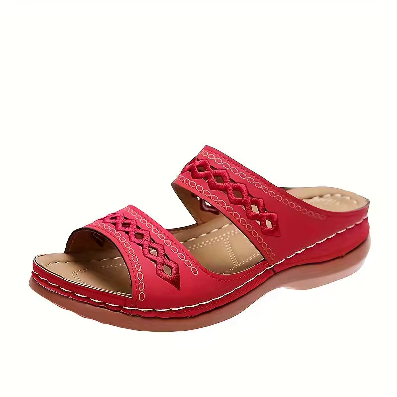 AMELIA | Elegant Comfort Wedge Sandals