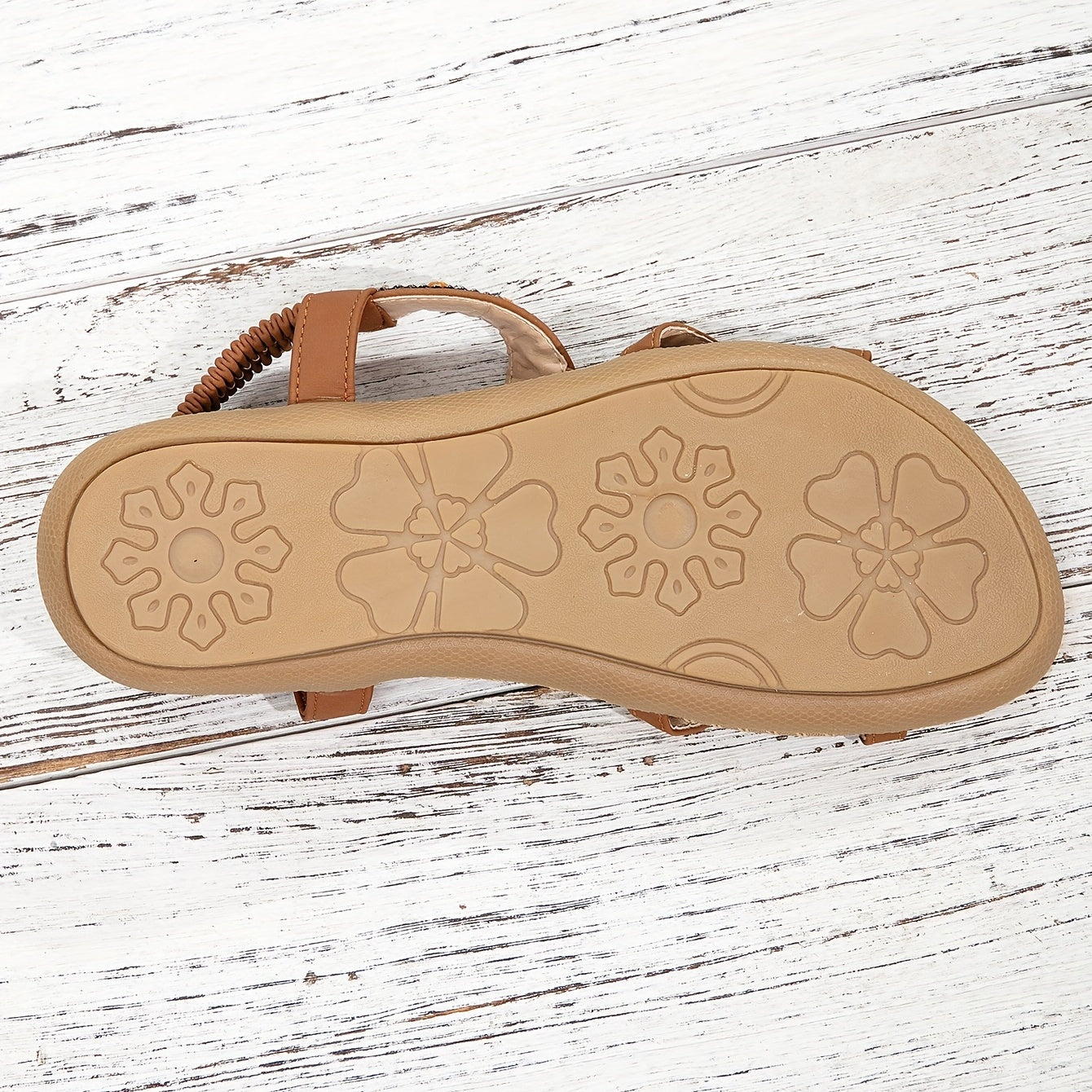 Bohemian Ethnic Style Women'S Shoes Summer Outdoor Beach Sandals Wear-Resistant Comfortable Shock-Absorbing Open-Toe Rhinestone Women'S Shoes, Women Shoes