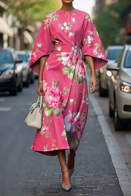 FLORAL | ELEGANT BLOSSOM DRESS
