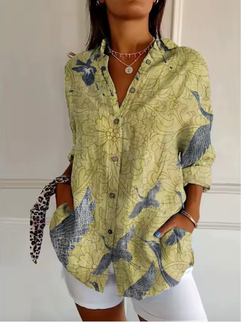 Graceful Bloom Blouse