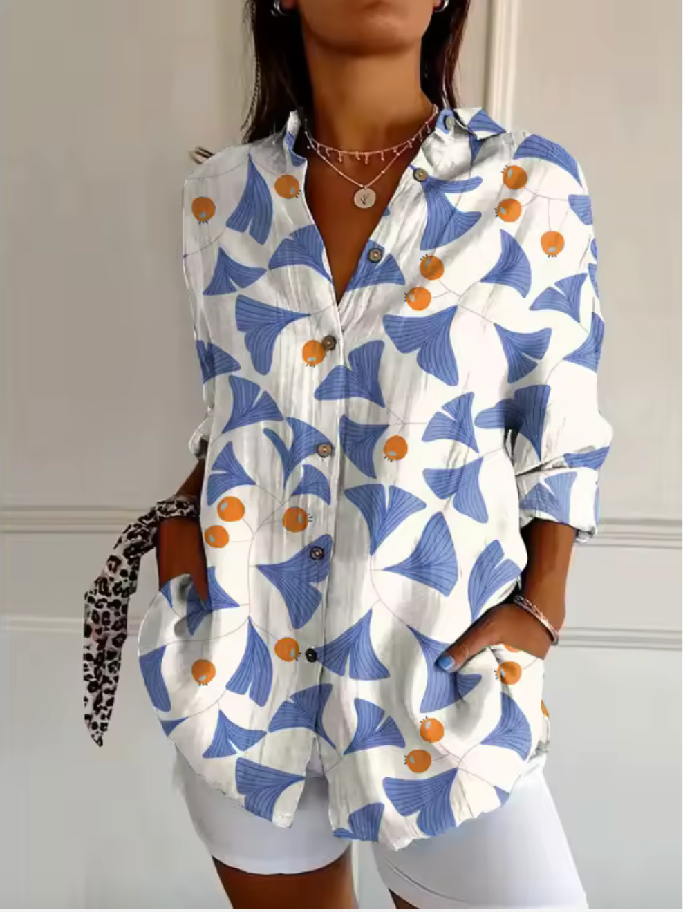 Graceful Bloom Blouse