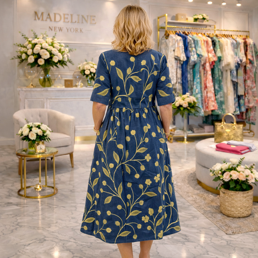 Ella | Easy Comfort – Navy Blue