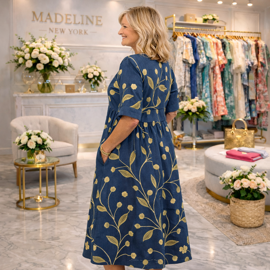 Ella | Easy Comfort – Navy Blue