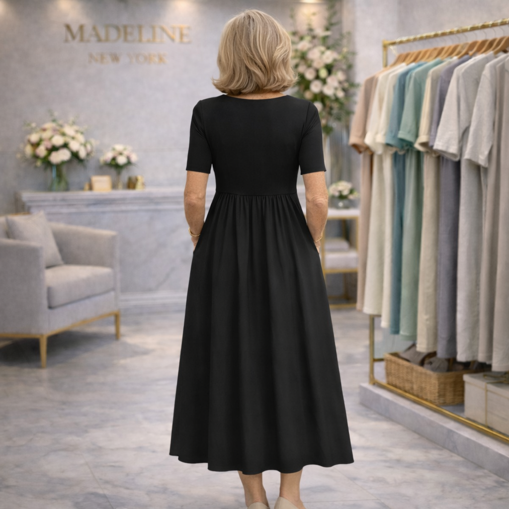 The Clara Black Dress