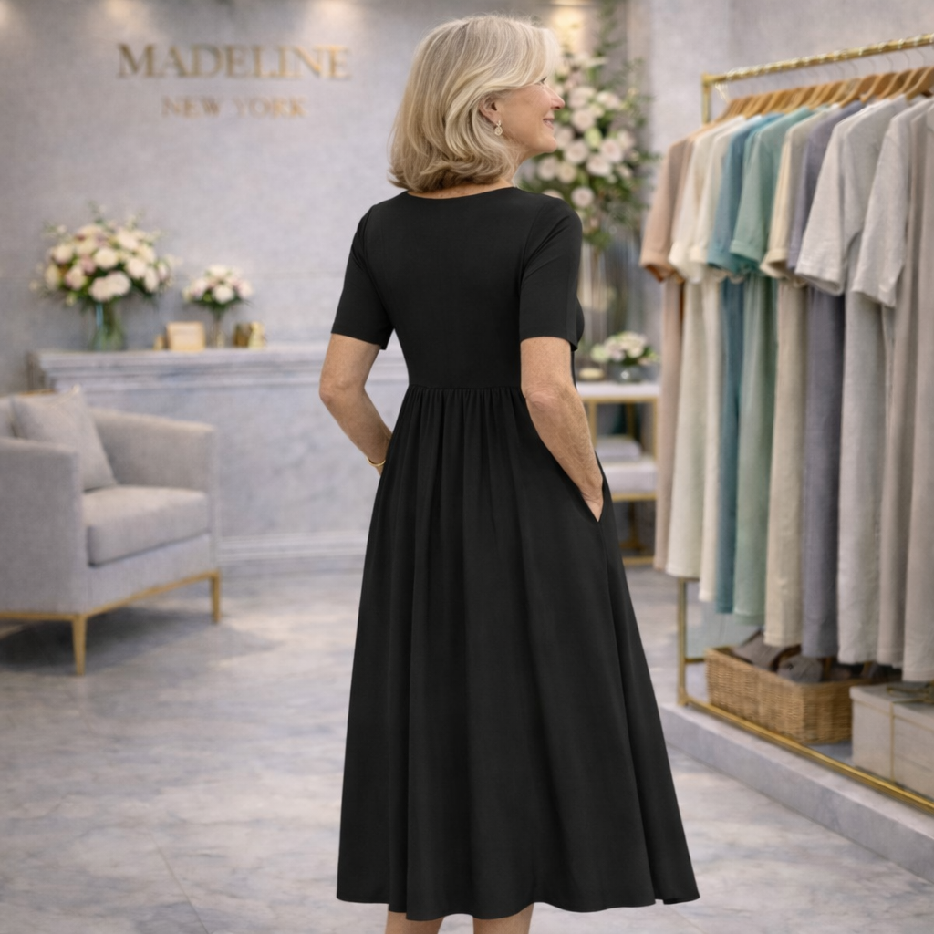 The Clara Black Dress