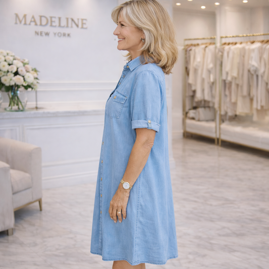 The Madison Denim Dress